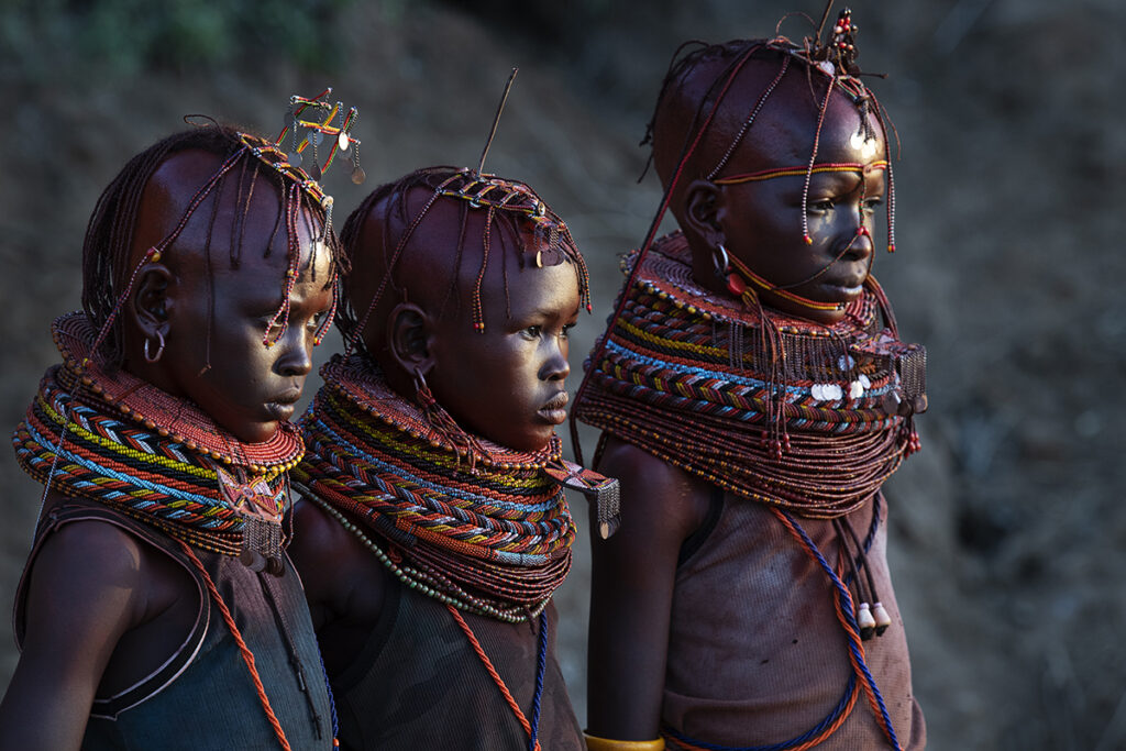 Turkana Tribe in Northern Kenya, Africa